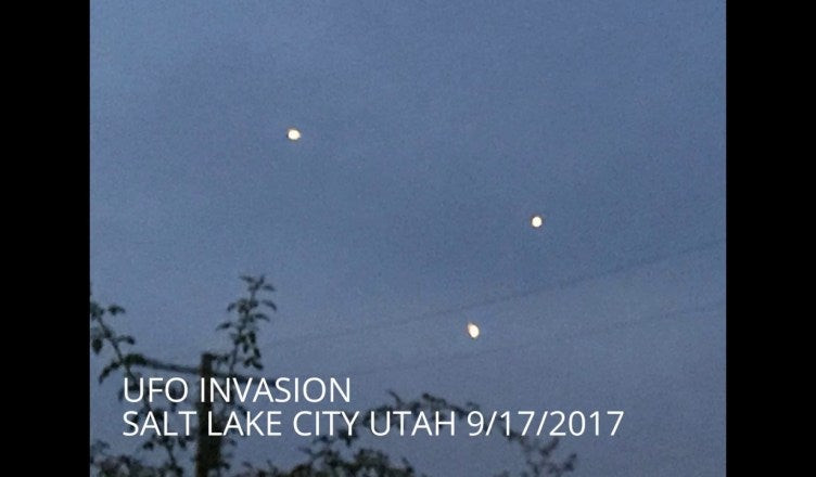 Εμφανίστηκαν UFOs πάνω από το Σολτ Λέικ Σίτι; (βίντεο)